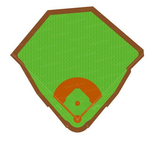 クアーズ・フィールド,Coors Field,コロラド・ロッキーズの本拠地,Colorado Rockies,マイル・ハイ,標高1マイルにある野球場,高地で気圧が低いため空気抵抗が少なくなり打球の飛距離が伸びる,1996年9月17日、ドジャースの野茂英雄がノーヒットノーランを達成,狭いファールゾーン,歪な形状の外野フェンス,左右比対称の野球場,アメリカ・メジャー・MLBの野球場,　　,YAKYUJO.com,野球場のイラスト・図面・俯瞰図・真上から,野球場の大きさ比較,野球場の広さ比較,野球場の面積,野球場どっと混む,野球場ドットコム,野球場.com,パークファクター